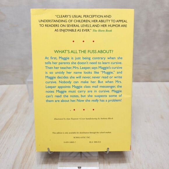 Two Beverly Cleary Chapter Books - Muggie Maggie & Ramona Quimby Age 8 - Picture 5 of 5